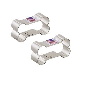 Dog Bone Cookie Cutters - Bundle of 2